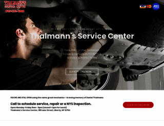 thalmannservicecenter.com screenshot