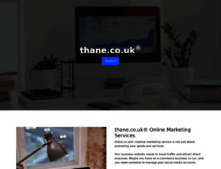 thane.co.uk screenshot