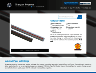thangampipes.com screenshot