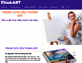 thanhart.com screenshot