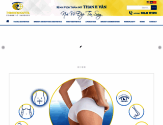 thanhvanhospital.com screenshot