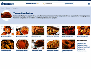 thanksgiving.betterrecipes.com screenshot