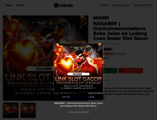 thanksinsomniastore.com screenshot