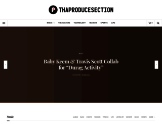 thaproducesection.com screenshot