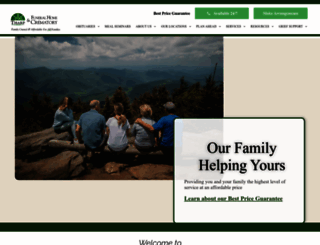 tharpfuneralhome.com screenshot