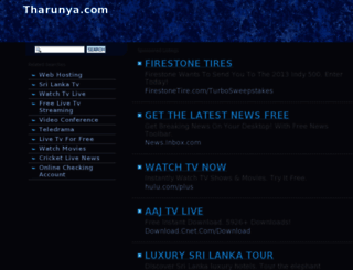 tharunya.com screenshot