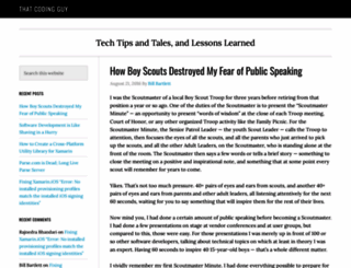 thatcodingguy.com screenshot