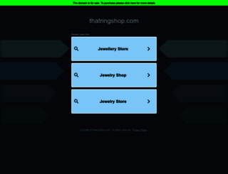 thatringshop.com screenshot