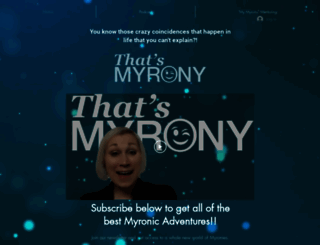 thatsmyrony.com screenshot