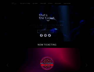 thatstheticket.com.au screenshot