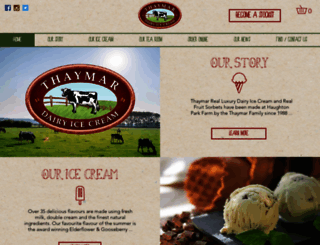 thaymaricecream.co.uk screenshot