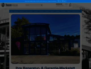 thaysen-telecom.com screenshot