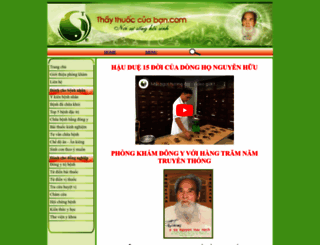 thaythuoccuaban.com screenshot