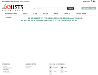 the-alists.com screenshot