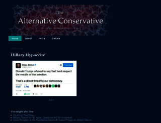 the-alternative-conservative.com screenshot
