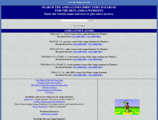 the-amiga-zone.com screenshot