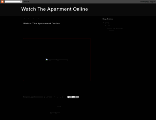 the-apartment-full-movie.blogspot.com.es screenshot