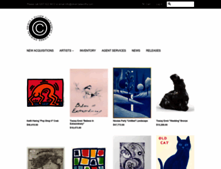 the-art-gallery-store.myshopify.com screenshot