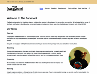 the-barkmont.com screenshot