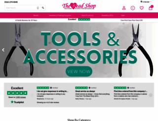 the-beadshop.co.uk screenshot