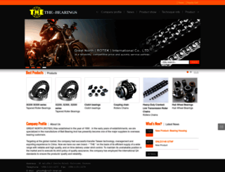 the-bearings.com screenshot