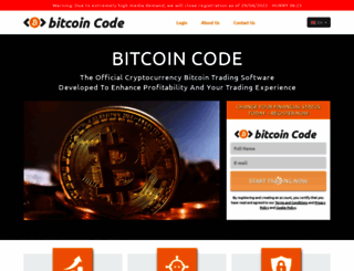 the-bitcoinscodes.com screenshot