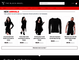 the-black-angel.com screenshot
