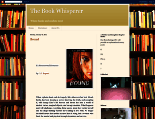 the-bookwhisperer.blogspot.com screenshot