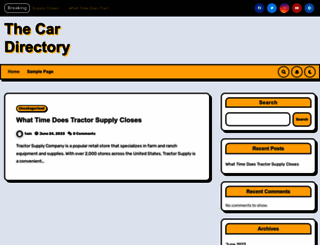 the-car-directory.com screenshot