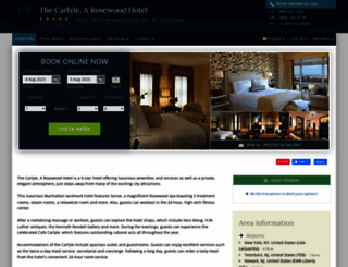 the-carlyle-rosewood.hotel-rez.com screenshot