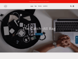 the-catch-all-bag.myshopify.com screenshot