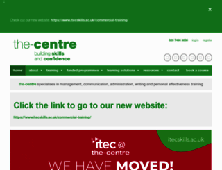 the-centre.co.uk screenshot