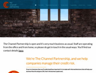 the-channel-partnership.co.uk screenshot