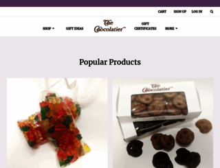 the-chocolatier.com screenshot