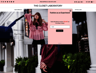 the-closet-laboratory.myshopify.com screenshot