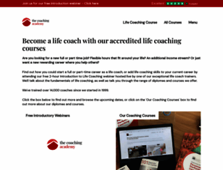 the-coaching-academy.com screenshot