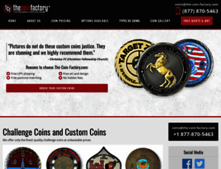the-coin-factory.com screenshot