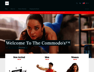 the-commodos.myshopify.com screenshot