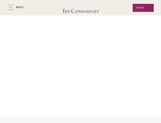 the-connaught.co.uk screenshot
