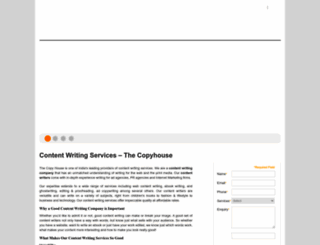 the-copyhouse.com screenshot