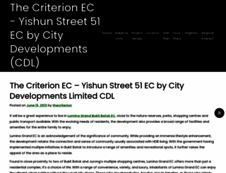 the-criterion-ec.sg screenshot