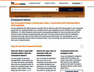 the-crossword-solver.com screenshot