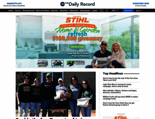 the-daily-record.com screenshot