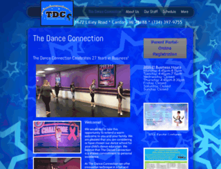 the-dance-connection.com screenshot