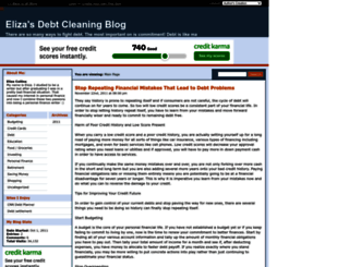 the-debt-cleaner.savingadvice.com screenshot