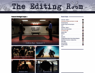 the-editing-room.com screenshot
