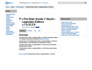 the-elder-scrolls-v-skyrim-legendary-edition-v-1-9-32-0-8.updatestar.com screenshot