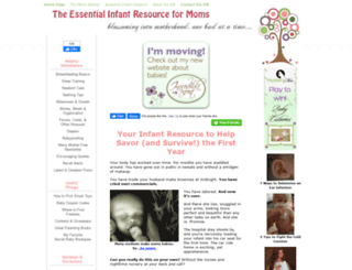 the-essential-infant-resource-for-moms.com screenshot