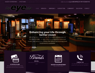 the-eyesite.com screenshot