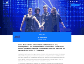 the-fantastix.com screenshot